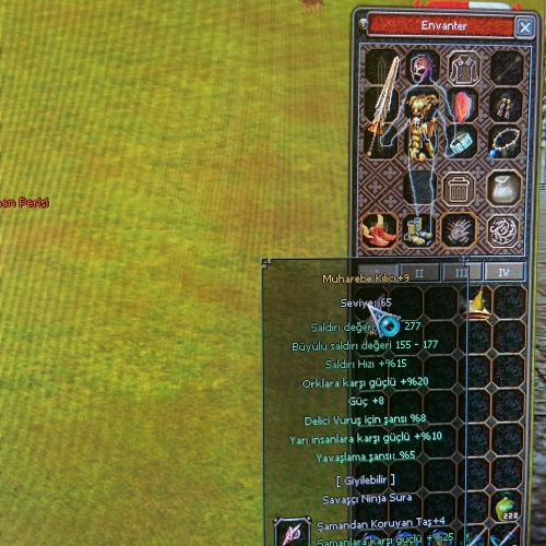  +9 MUHARABE KILICI